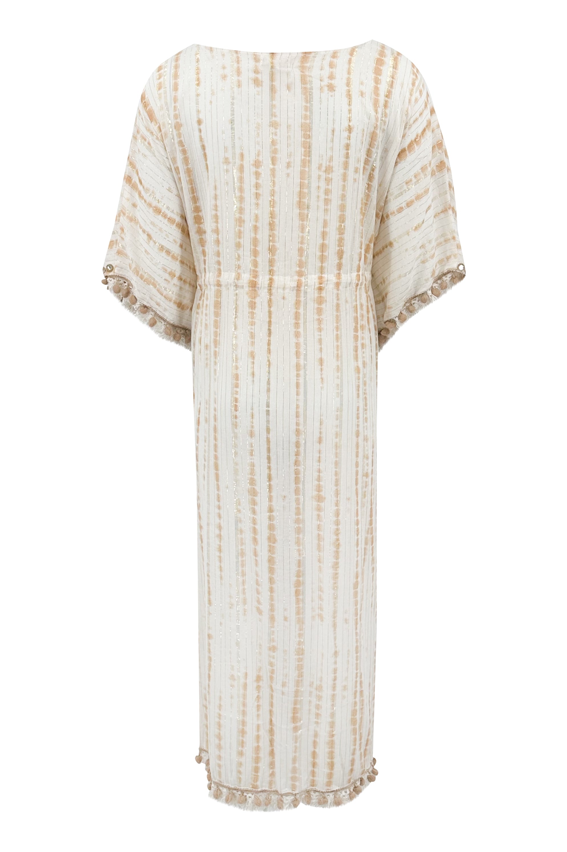 Bohemian kimono in natural van ibzmode, Brands of Ibiza