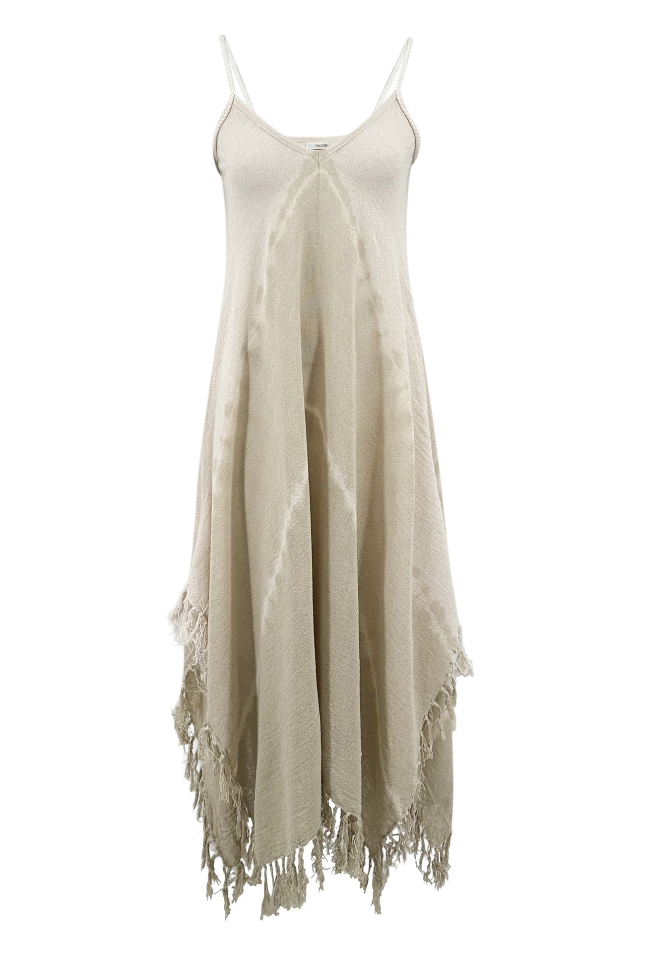 Bohemian jurk in natural mix van ibzmode, Brands of Ibiza