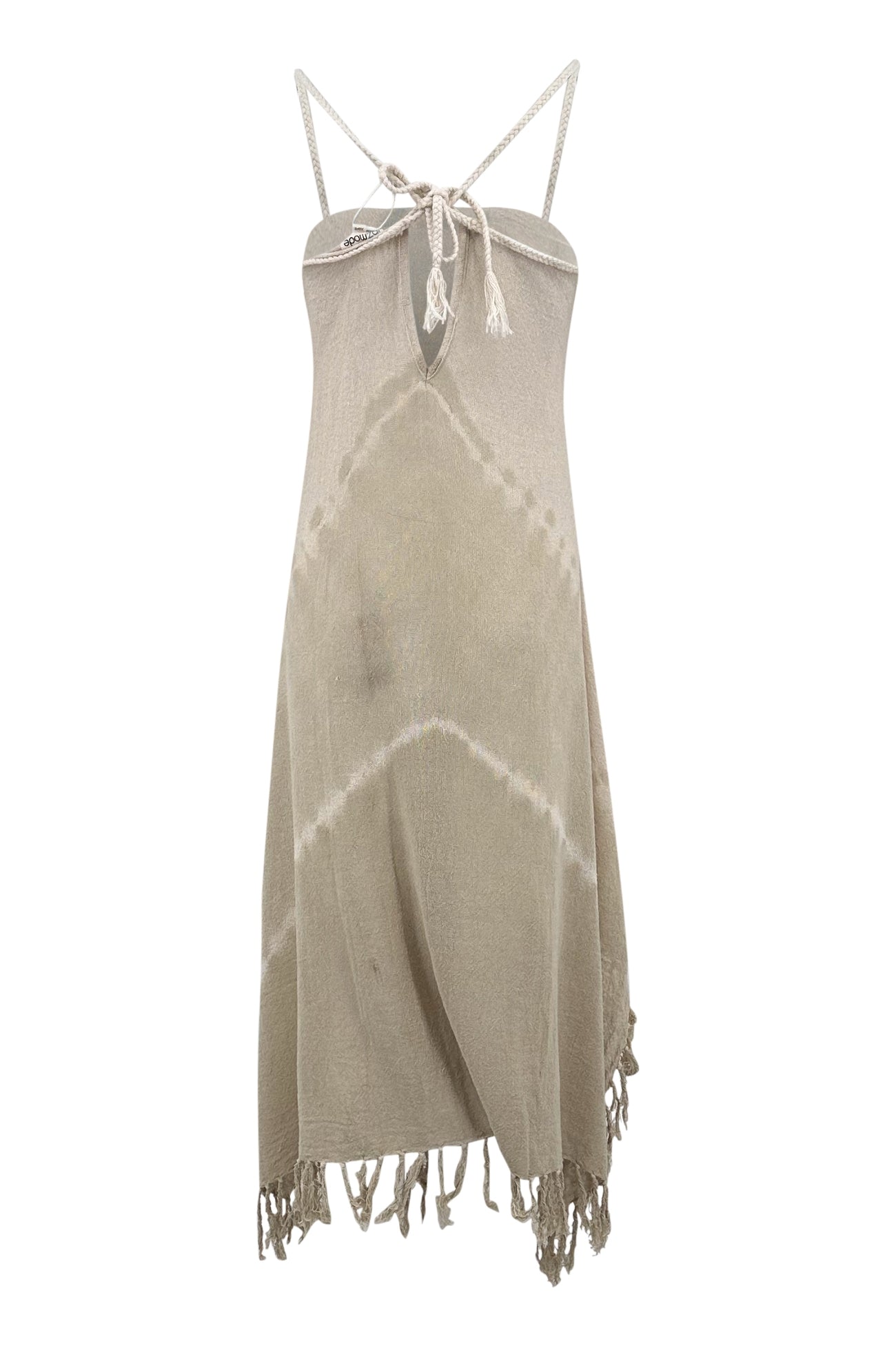 Bohemian jurk in natural mix van ibzmode, Brands of Ibiza