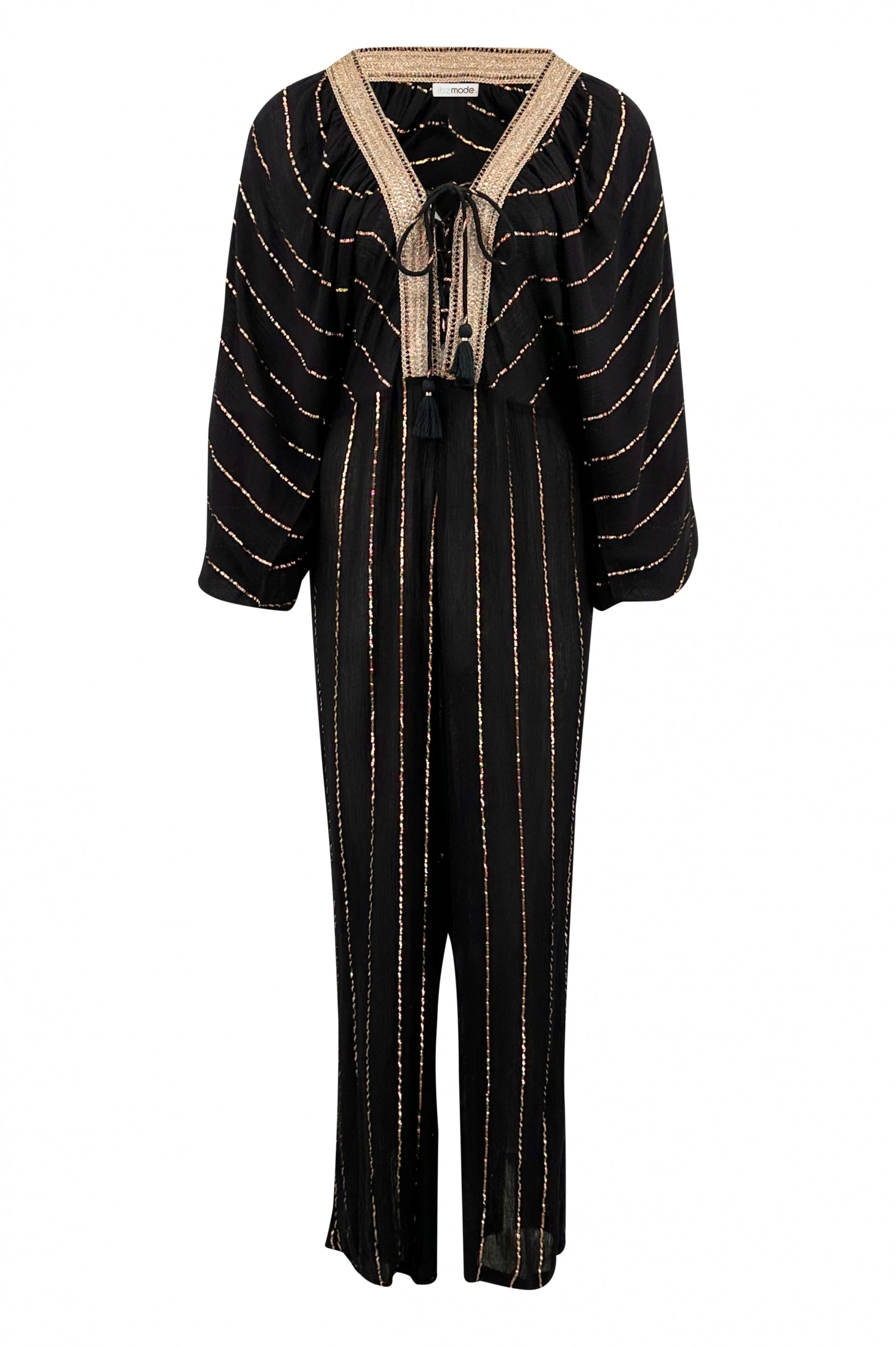 Bohemian item in black van ibzmode, Brands of Ibiza