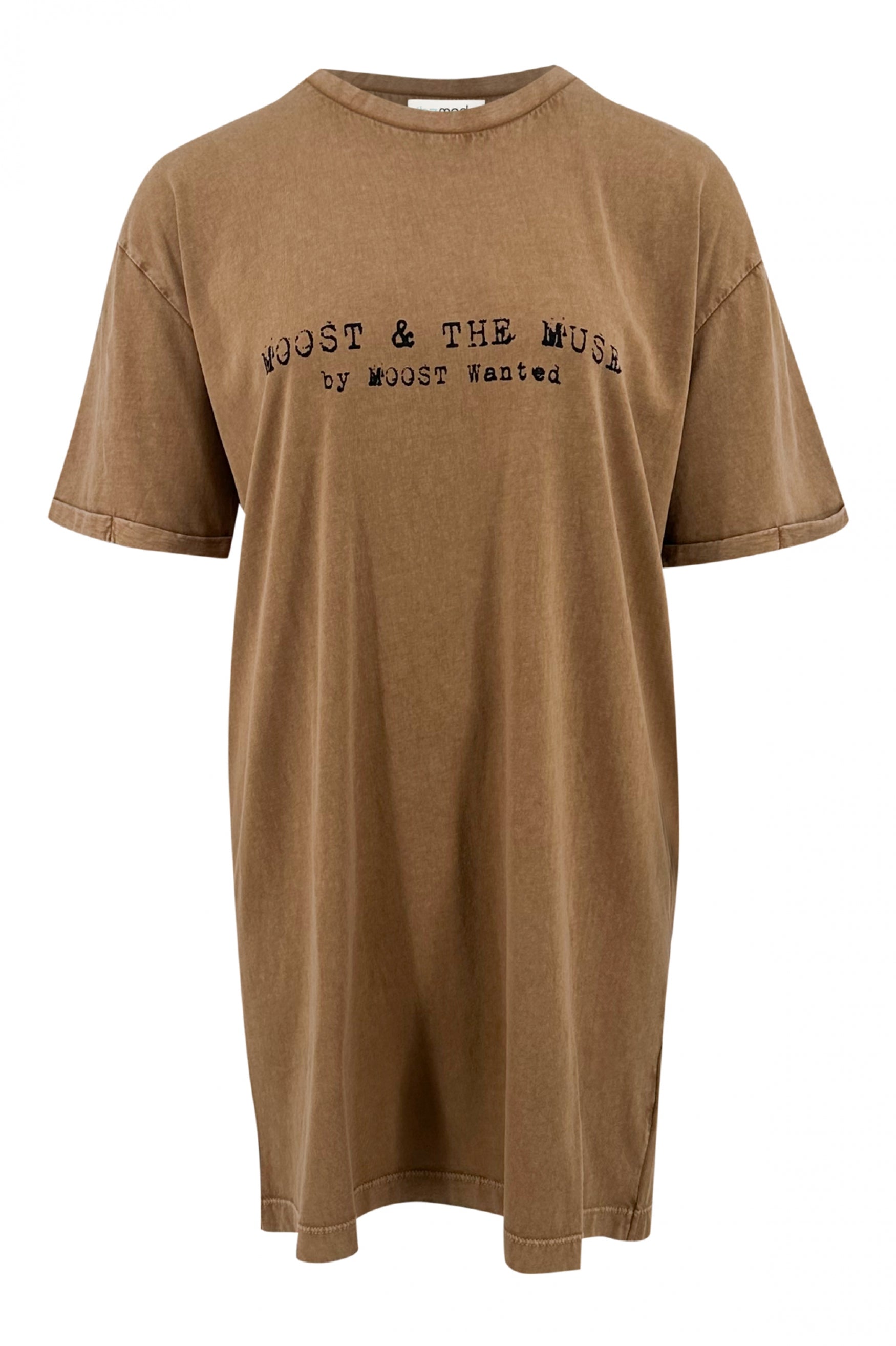 Bohemian jurk in brown van MOOST Wanted, Brands of Ibiza