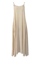 Ibizamode Dress Icha Ivory with airy flowy fit and feminine summer look