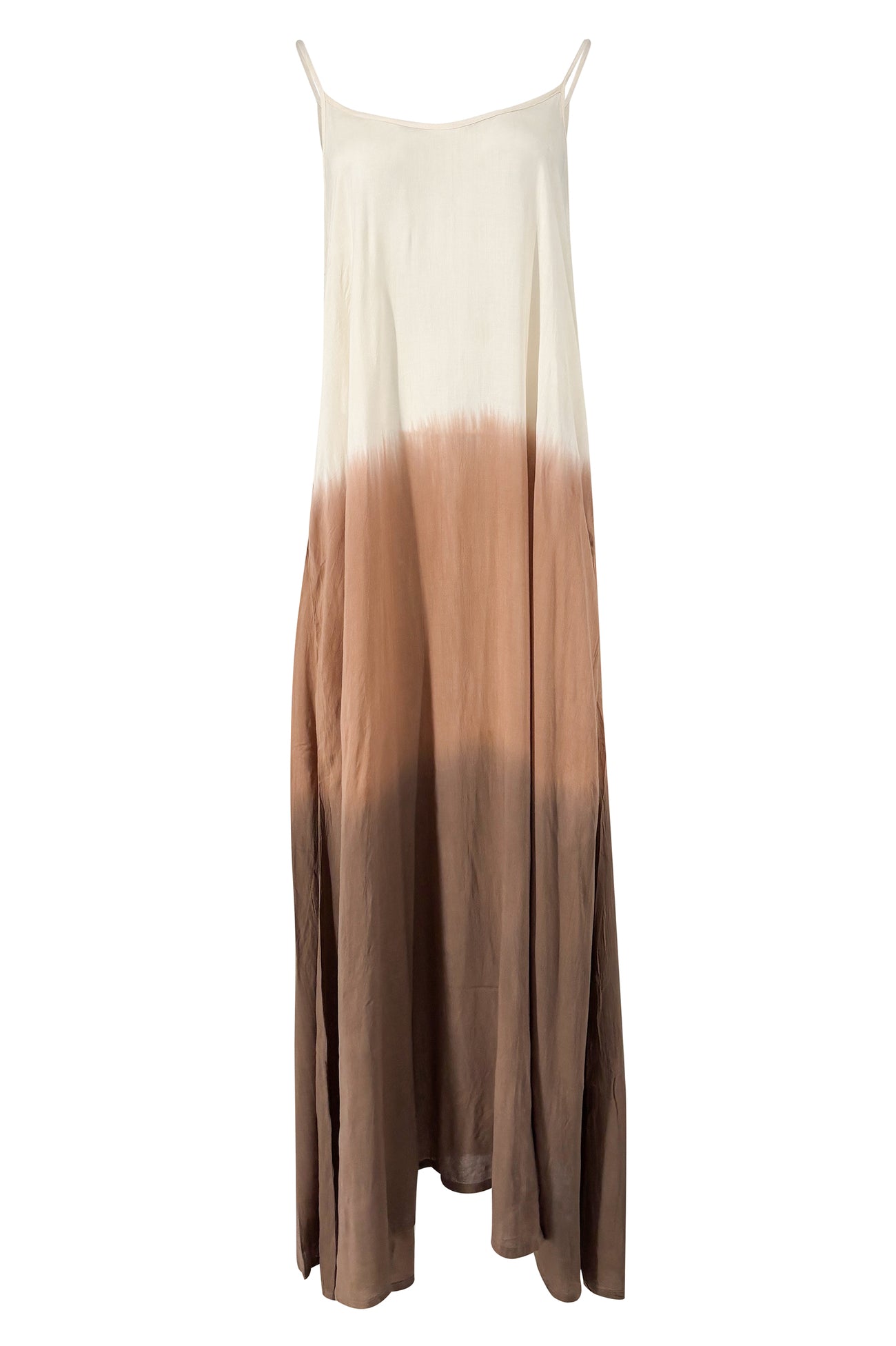 Ibizamode Dress Icha Almora Ivory with airy printed look and flowy feminine fit
