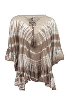 Tunic Liv Aurelia Ivory van ibzmode uit Salt & Sun. Luchtige tuniek met zachte ombre look en high summer uitstraling.