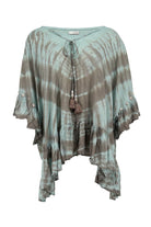 Ibizamode Tunic Liv Aurelia Light Mint with airy ombre look and relaxed summer fit