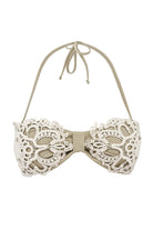 Ibzmode Bikini Top Bandeau Ibiza Beige bikini top
