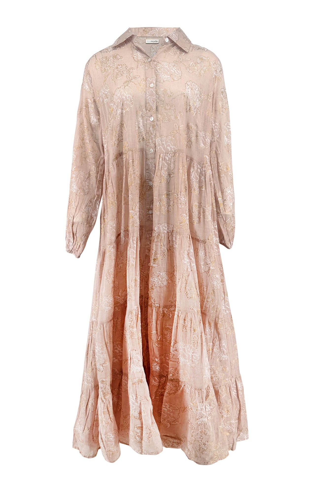 Ibzmode Dress Livana Lumira Old Pink bohemian summer dress