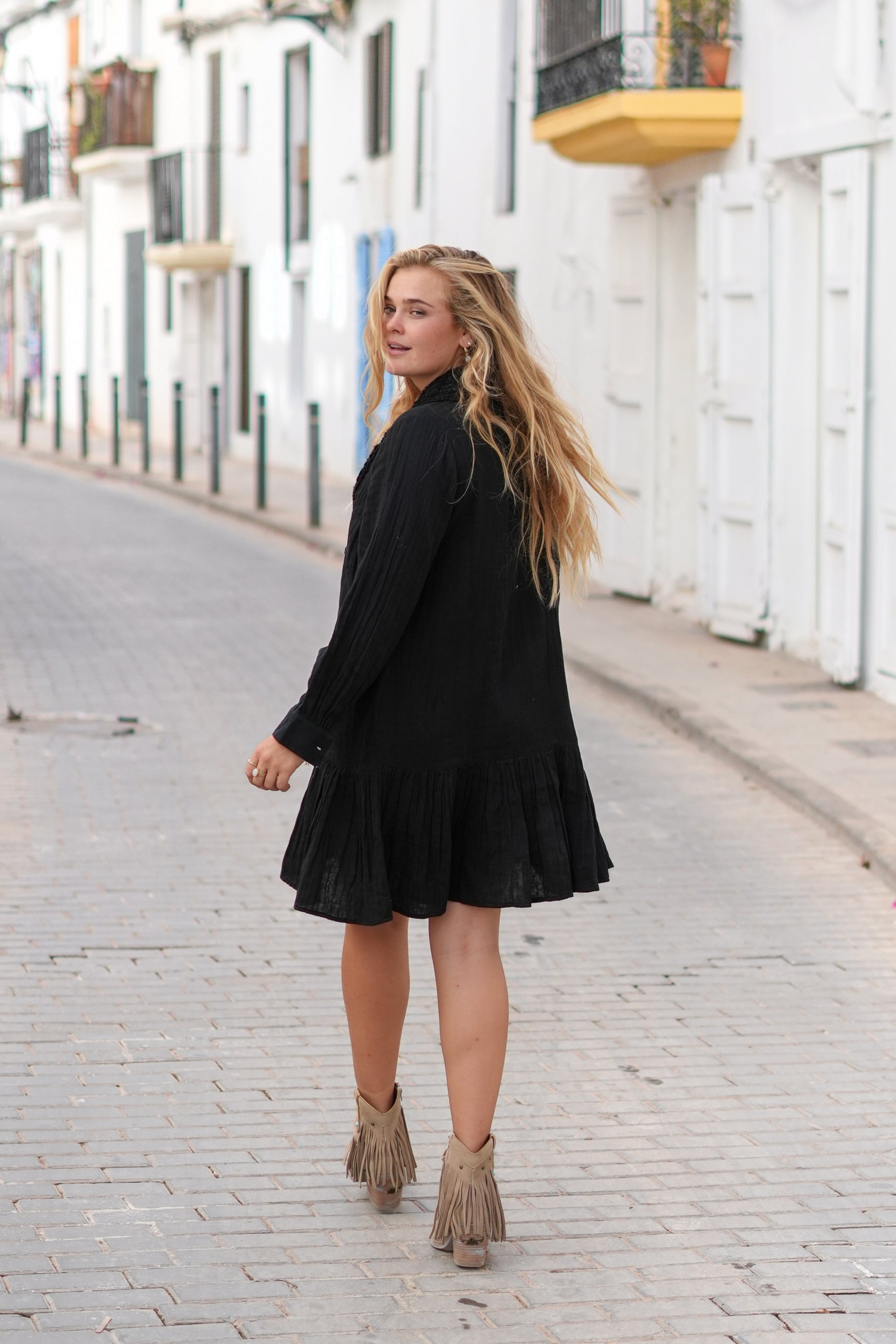 Bohemian item in black van ibzmode, Brands of Ibiza