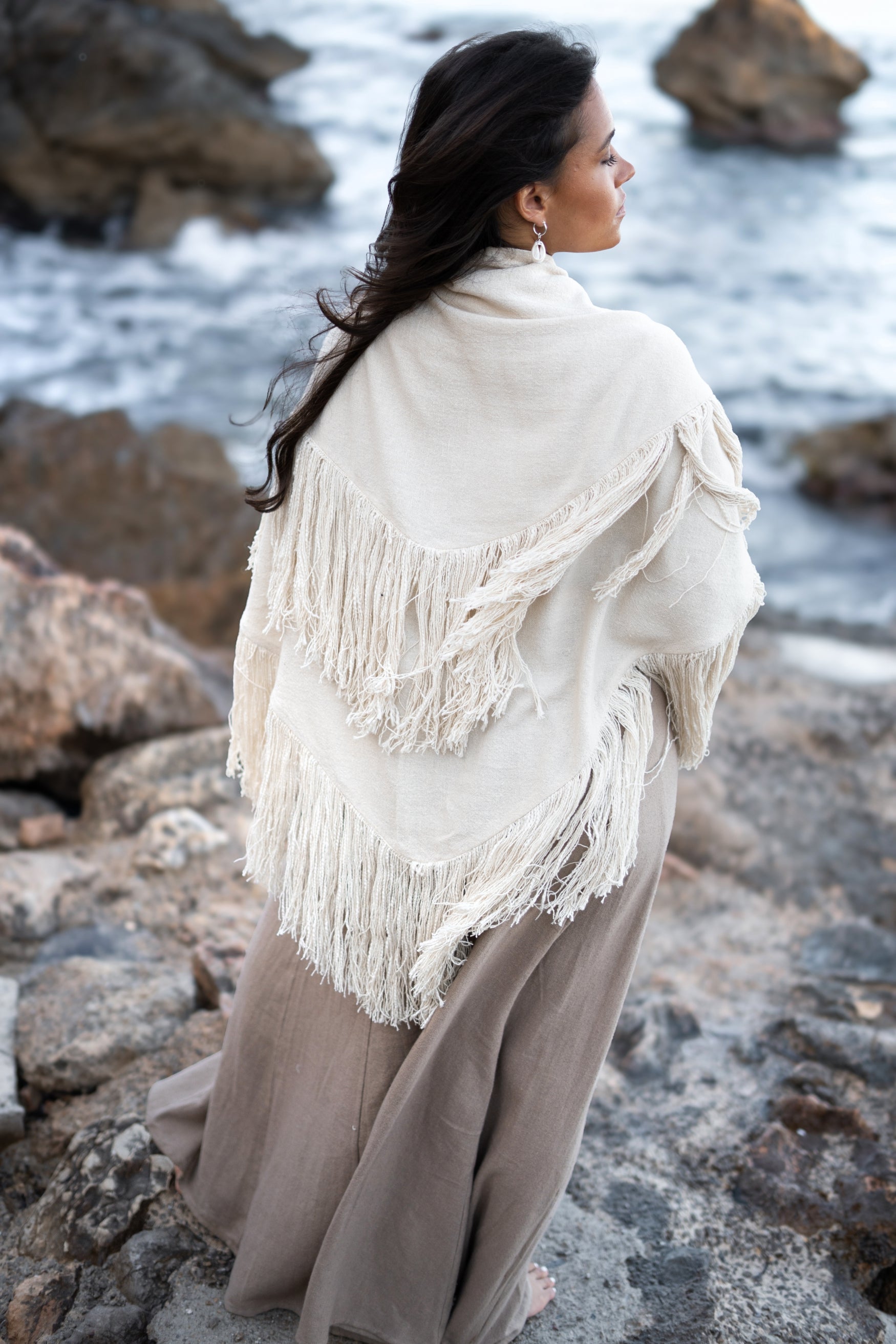 Bohemian item in light taupe van ibzmode, Brands of Ibiza