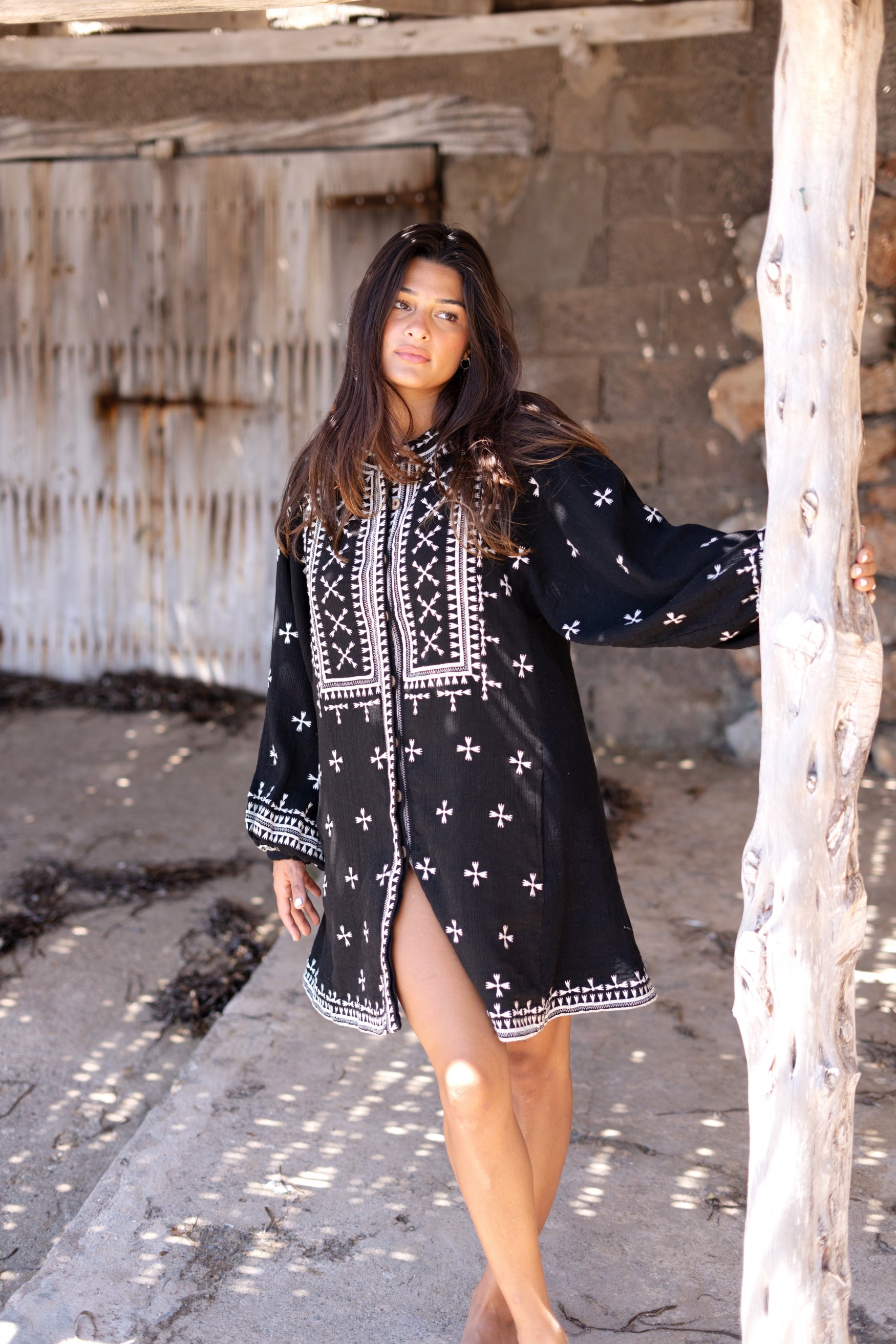Bohemian item in black van ibzmode, Brands of Ibiza