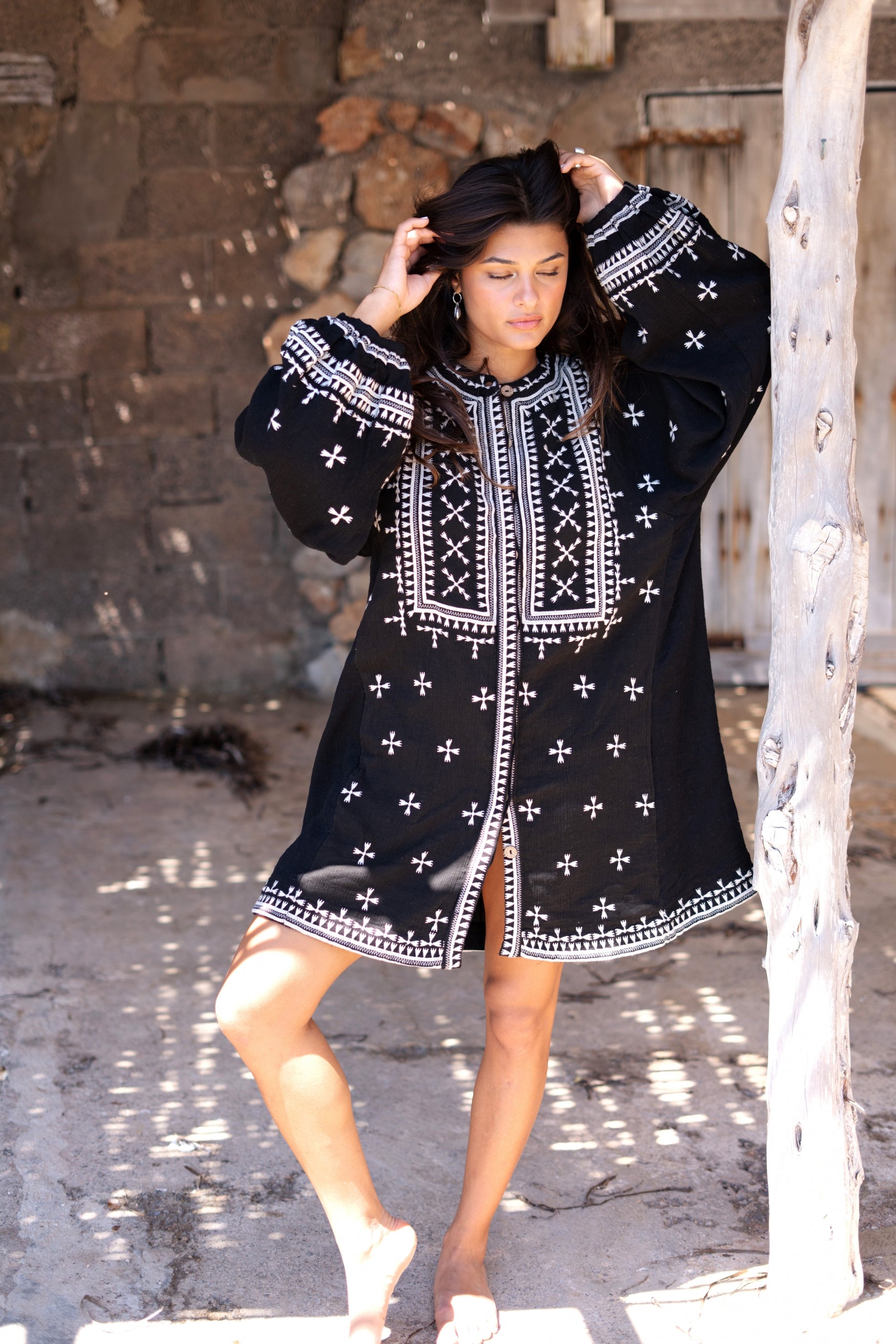 Bohemian item in black van ibzmode, Brands of Ibiza