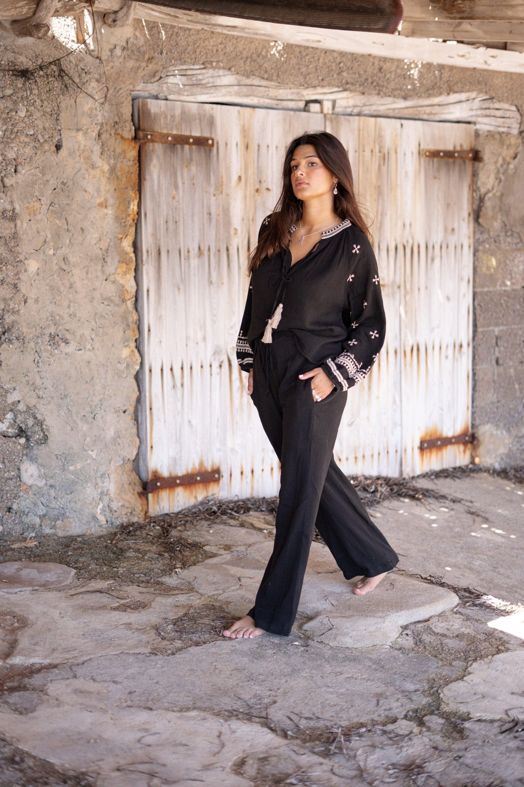 Bohemian item in black van ibzmode, Brands of Ibiza