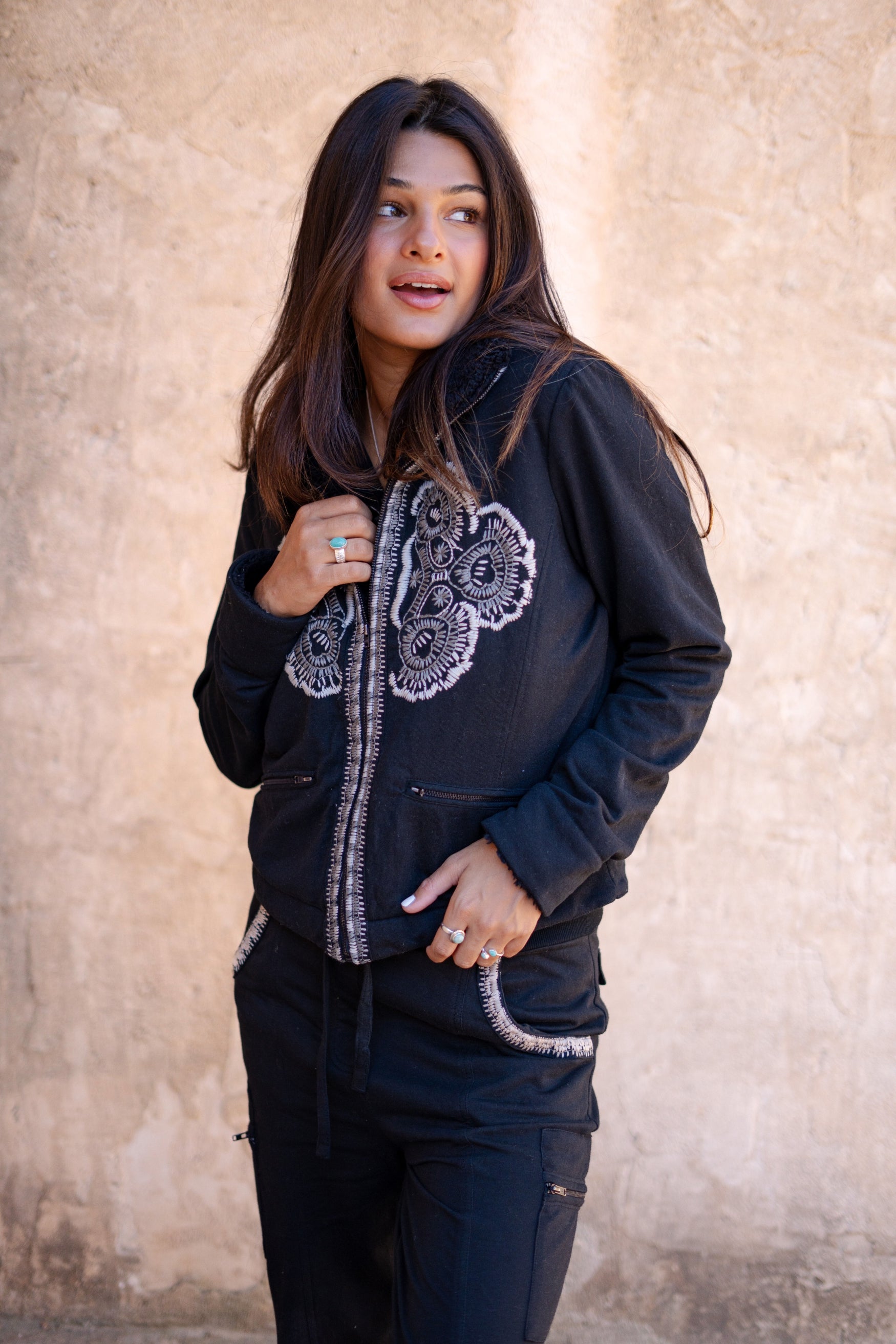 Bohemian item in black van ibzmode, Brands of Ibiza