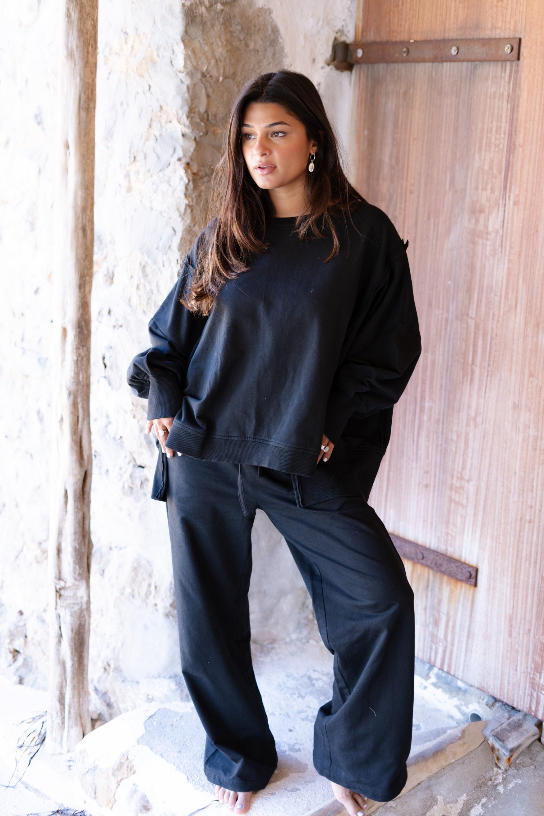 Bohemian broek in black van ibzmode, Brands of Ibiza