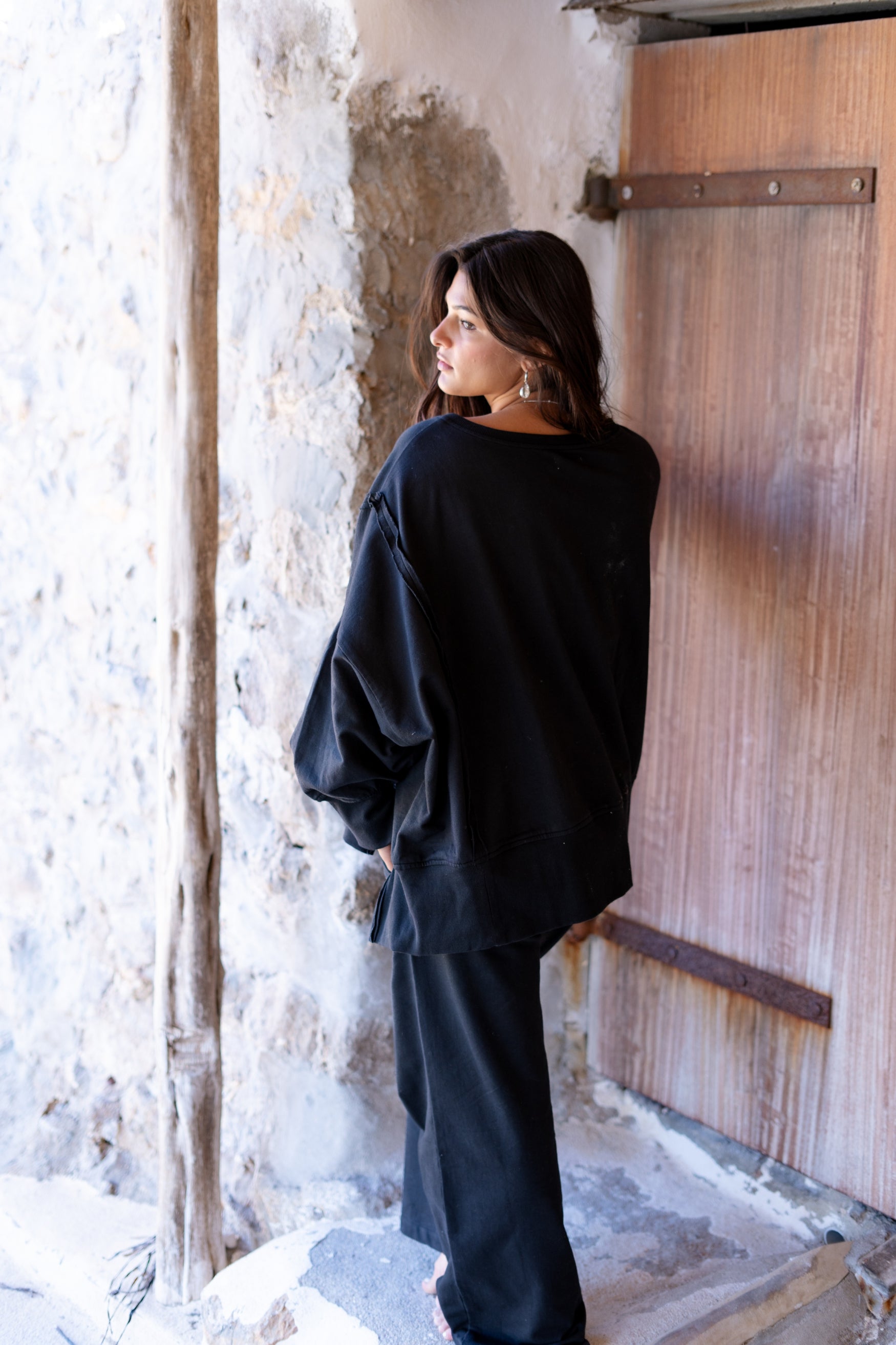 Bohemian broek in black van ibzmode, Brands of Ibiza