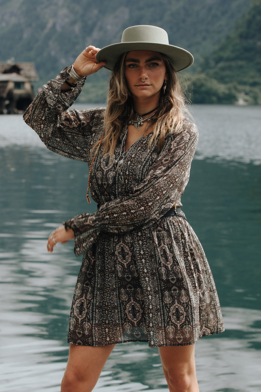 Bohemian jurk in multicolor van MOOST Wanted, Brands of Ibiza