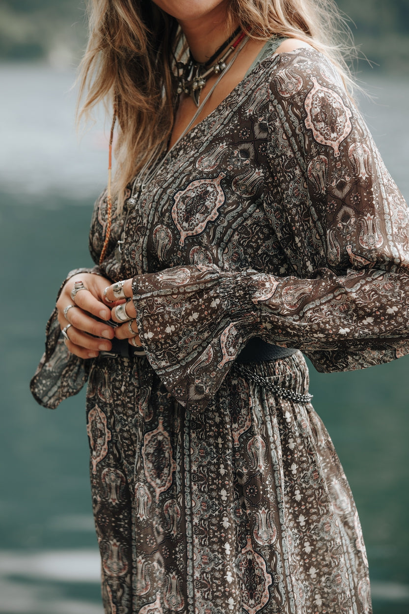 Bohemian jurk in multicolor van MOOST Wanted, Brands of Ibiza