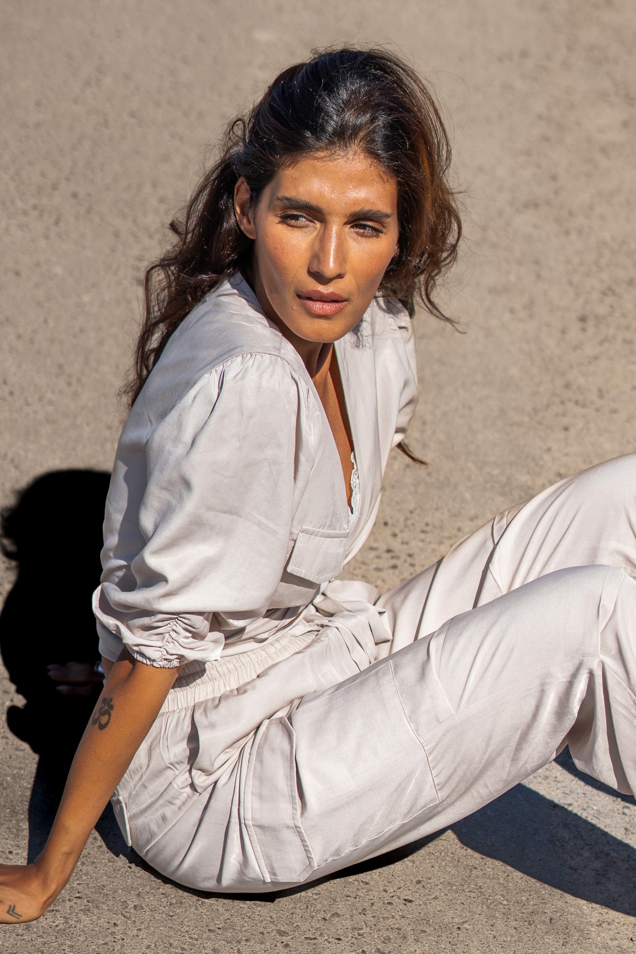 Bohemian top in ecru van MOOST Wanted, Brands of Ibiza