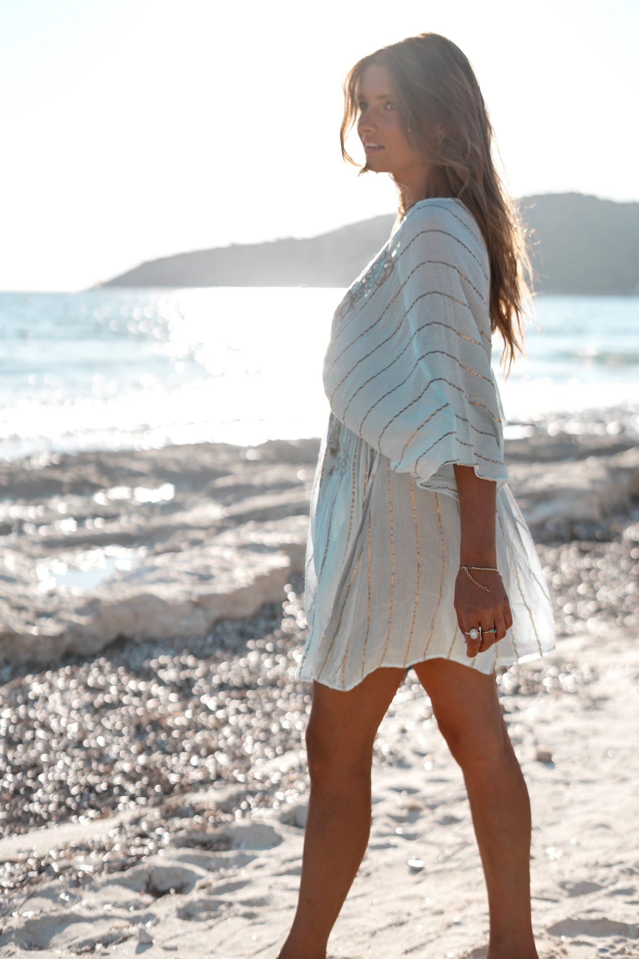 Bohemian jurk in mint van ibzmode, Brands of Ibiza