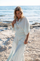 Bohemian kimono in mint van ibzmode, Brands of Ibiza