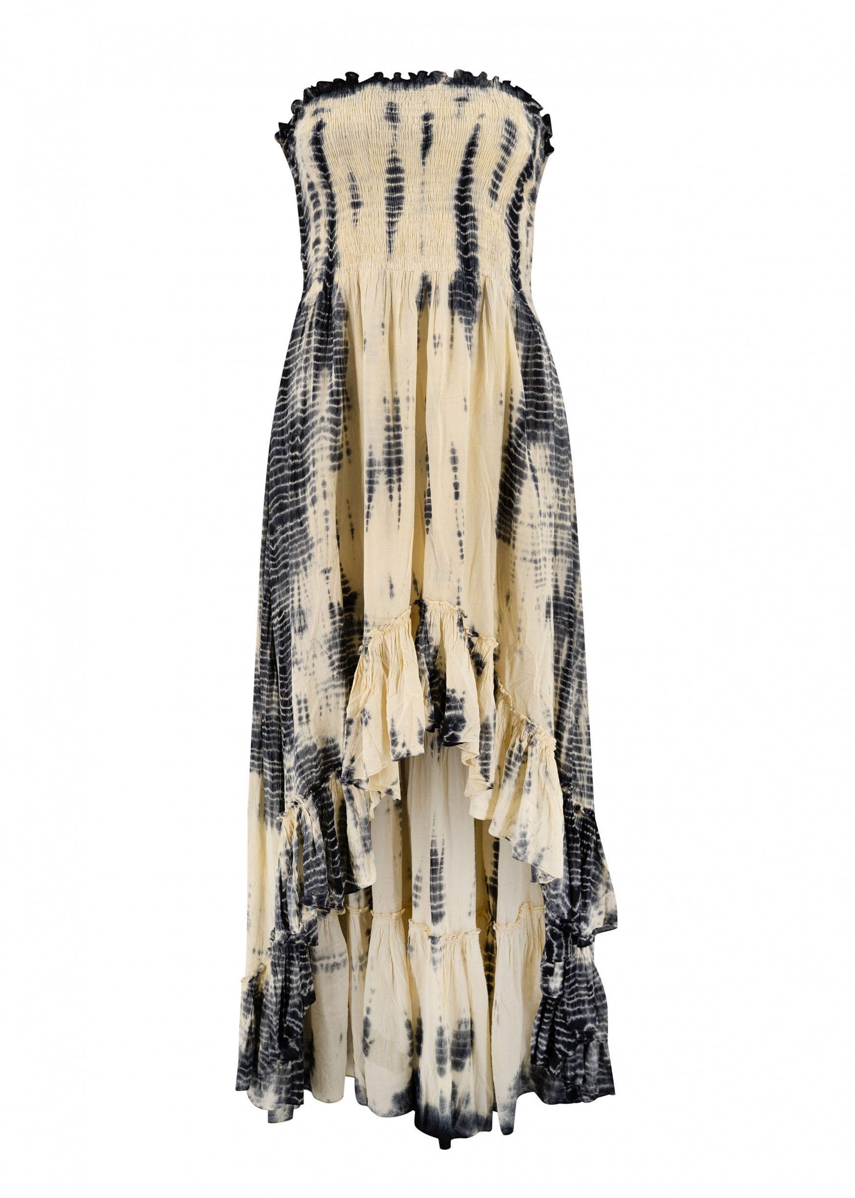 Bohemian jurk in sand van ibzmode, Brands of Ibiza