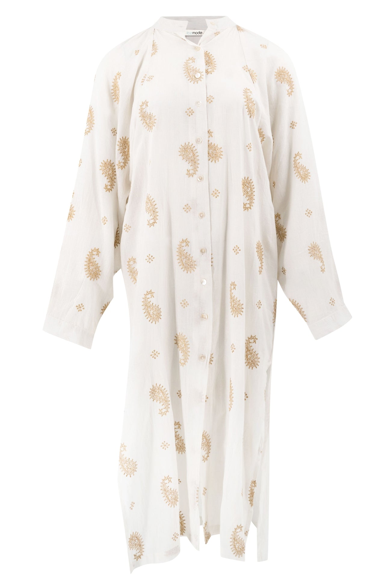 Bohemian jurk in ivory van ibzmode, Brands of Ibiza