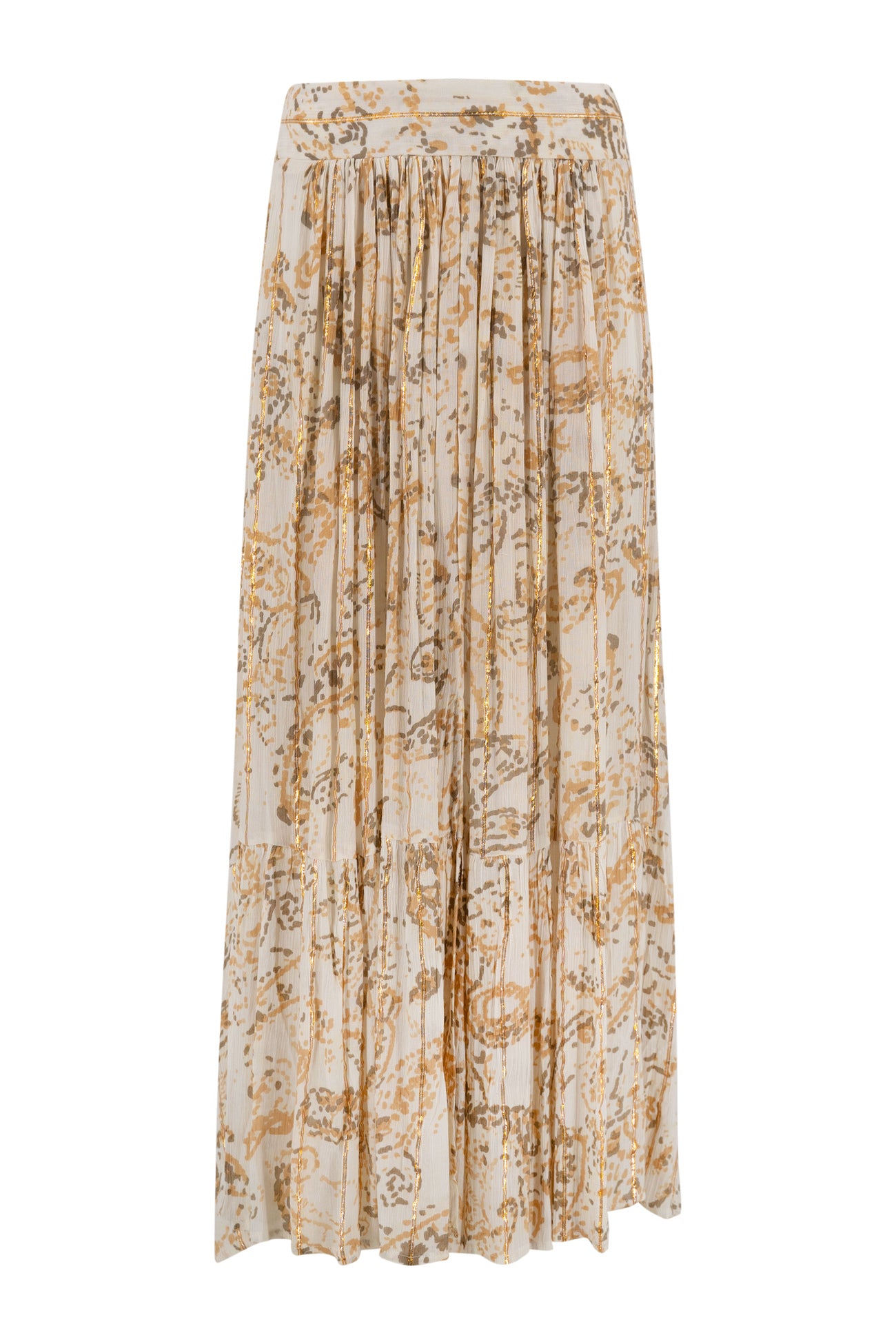 Bohemian rok in sand van ibzmode, Brands of Ibiza