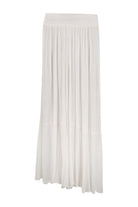 Bohemian rok in white van ibzmode, Brands of Ibiza