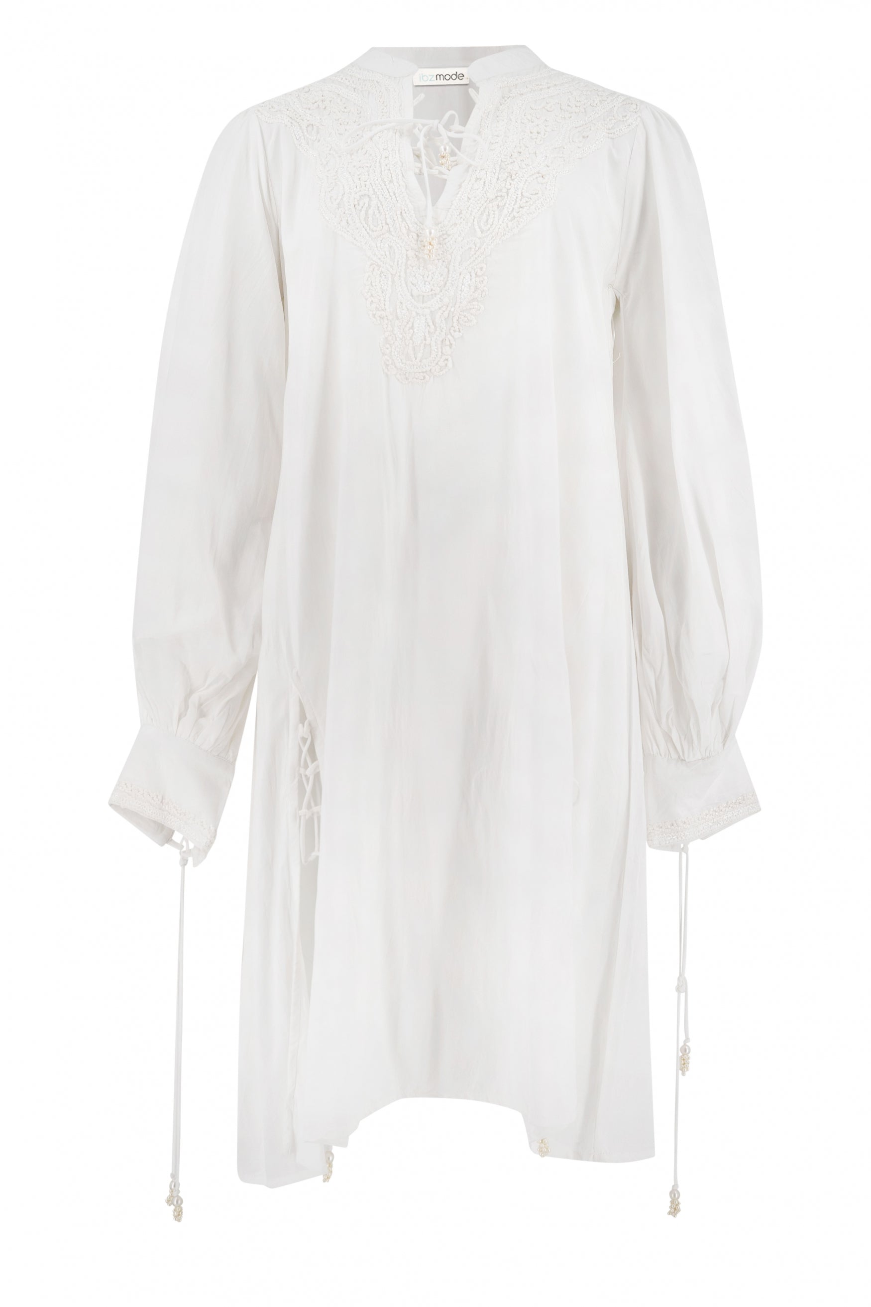 Bohemian item in white van ibzmode, Brands of Ibiza