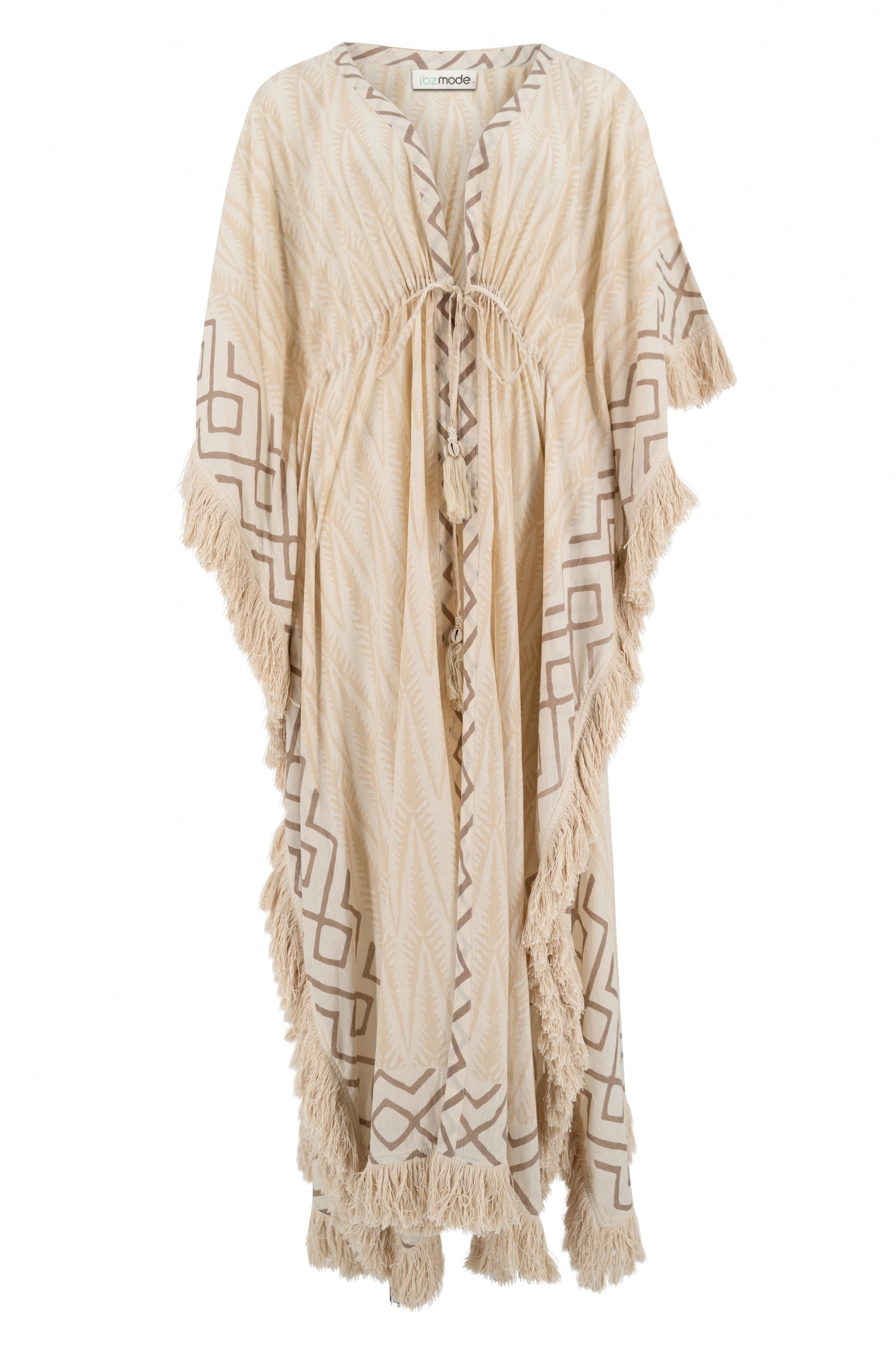 Bohemian kimono in multi van ibzmode, Brands of Ibiza
