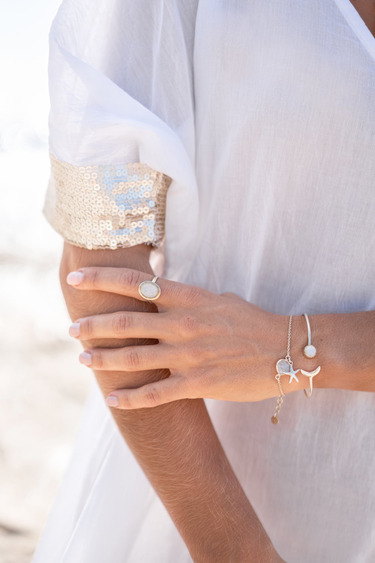 Bohemian item in white van ibzmode, Brands of Ibiza