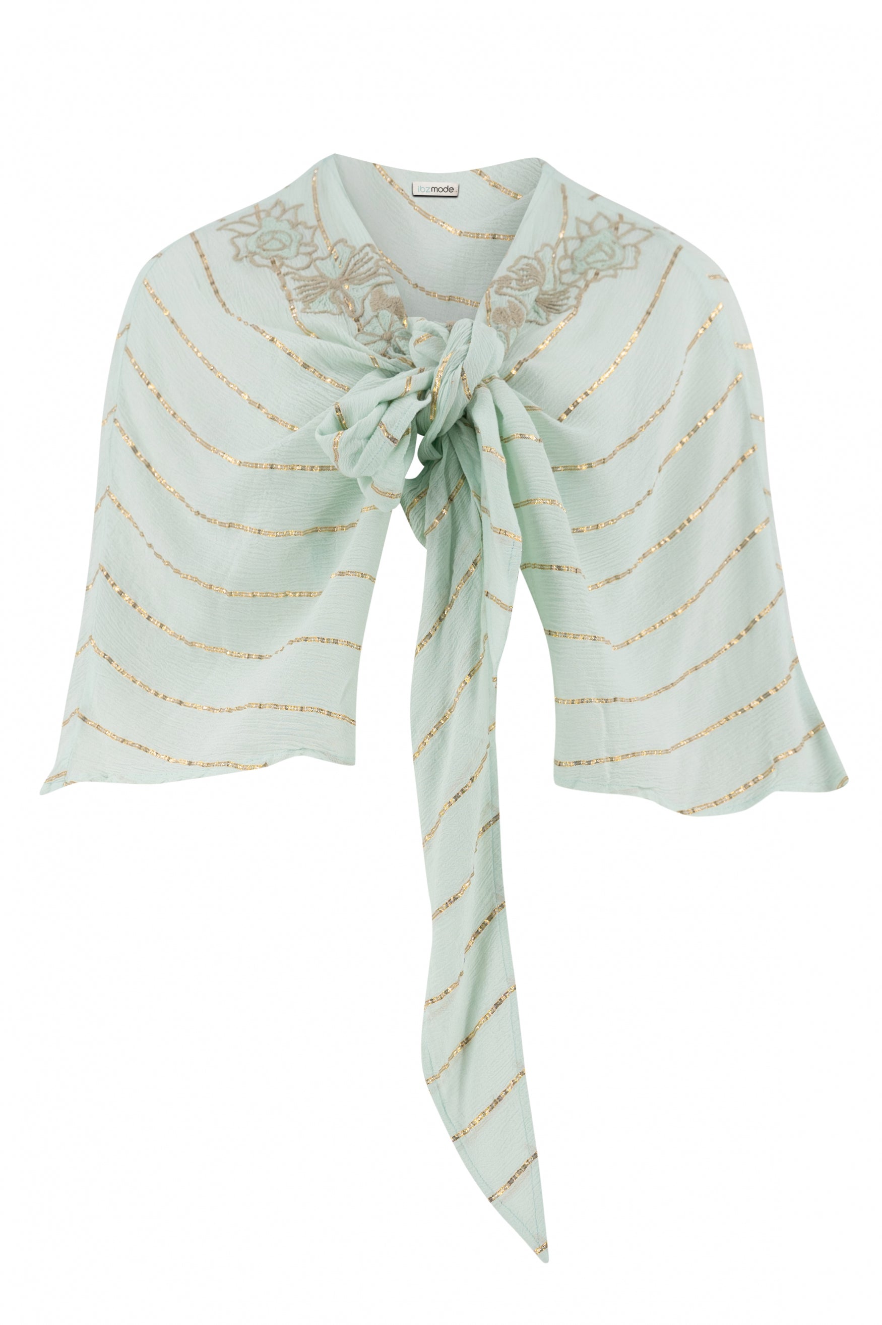 Bohemian kimono in mint van ibzmode, Brands of Ibiza