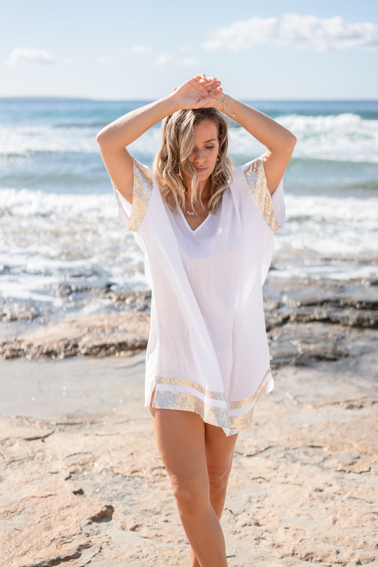 Bohemian item in white van ibzmode, Brands of Ibiza