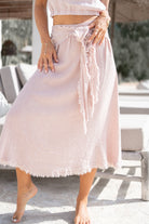 Bohemian rok in powder van ibzmode, Brands of Ibiza