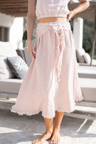 Bohemian rok in powder van ibzmode, Brands of Ibiza