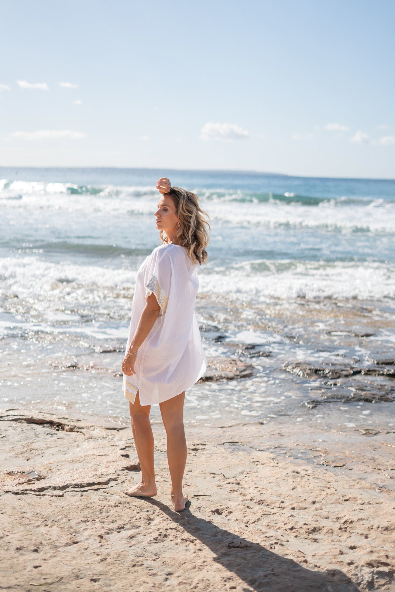 Bohemian item in white van ibzmode, Brands of Ibiza