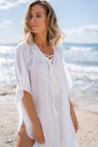 Bohemian item in white van ibzmode, Brands of Ibiza