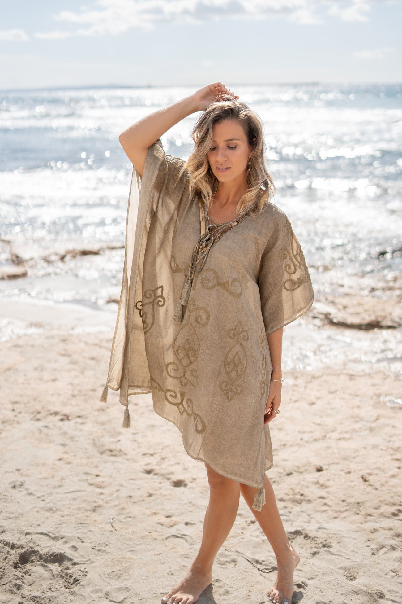 Bohemian item in taupe van ibzmode, Brands of Ibiza