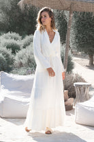 Bohemian jurk in ivory van ibzmode, Brands of Ibiza