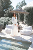 Bohemian jurk in ivory van ibzmode, Brands of Ibiza