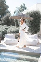 Bohemian jurk in ivory van ibzmode, Brands of Ibiza