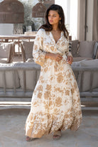 Bohemian jurk in ivory van ibzmode, Brands of Ibiza