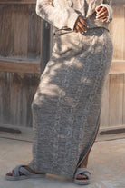 Bohemian rok in light taupe van ibzmode, Brands of Ibiza