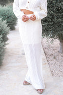 Skirt Catalina Trenza Off White