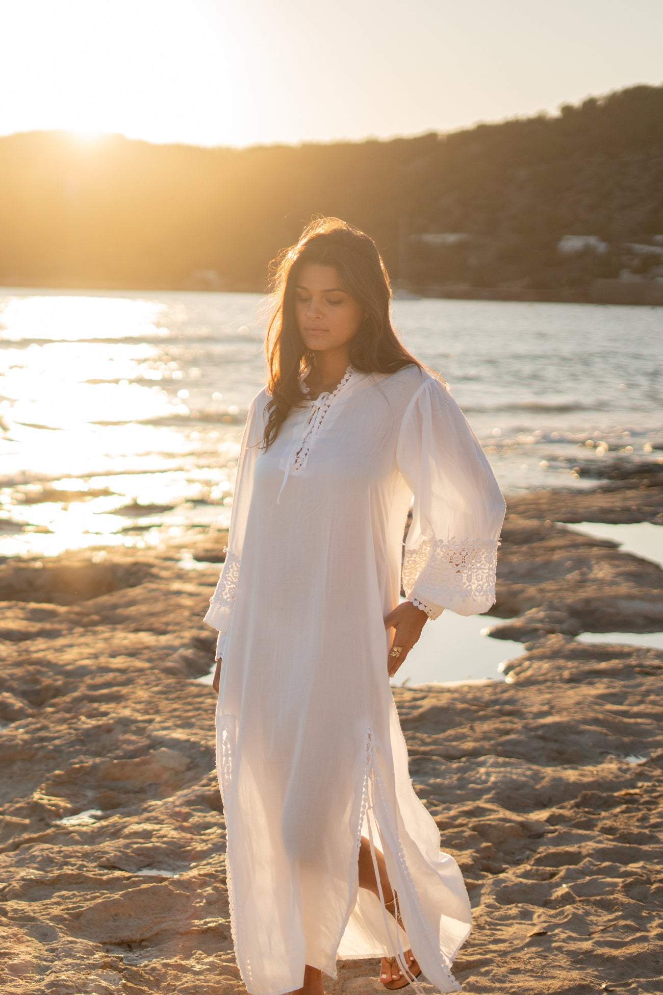 Bohemian item in white van ibzmode, Brands of Ibiza