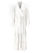 Bohemian jurk in ivory van ibzmode, Brands of Ibiza