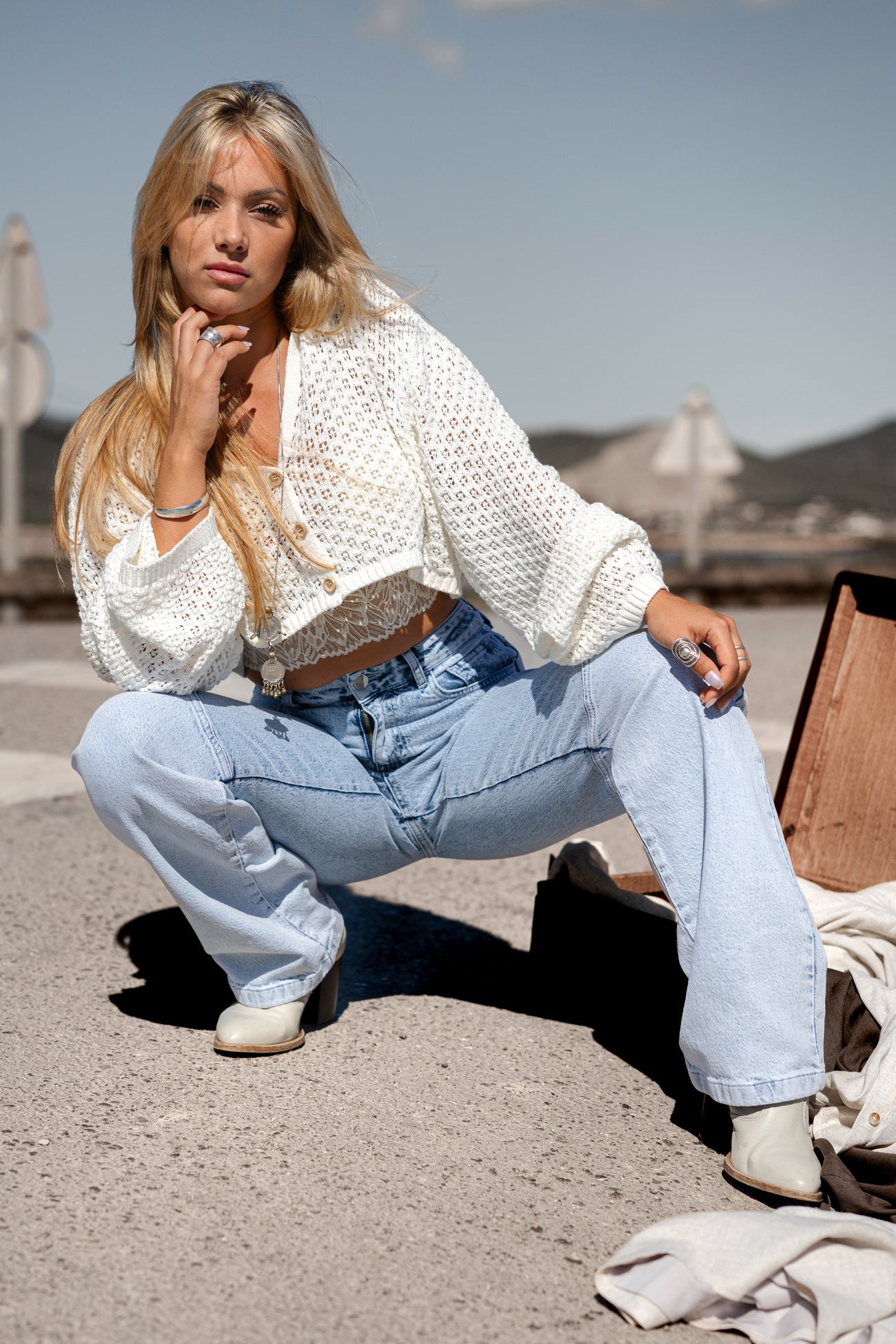 Bohemian item in off white van MOOST Wanted, Brands of Ibiza