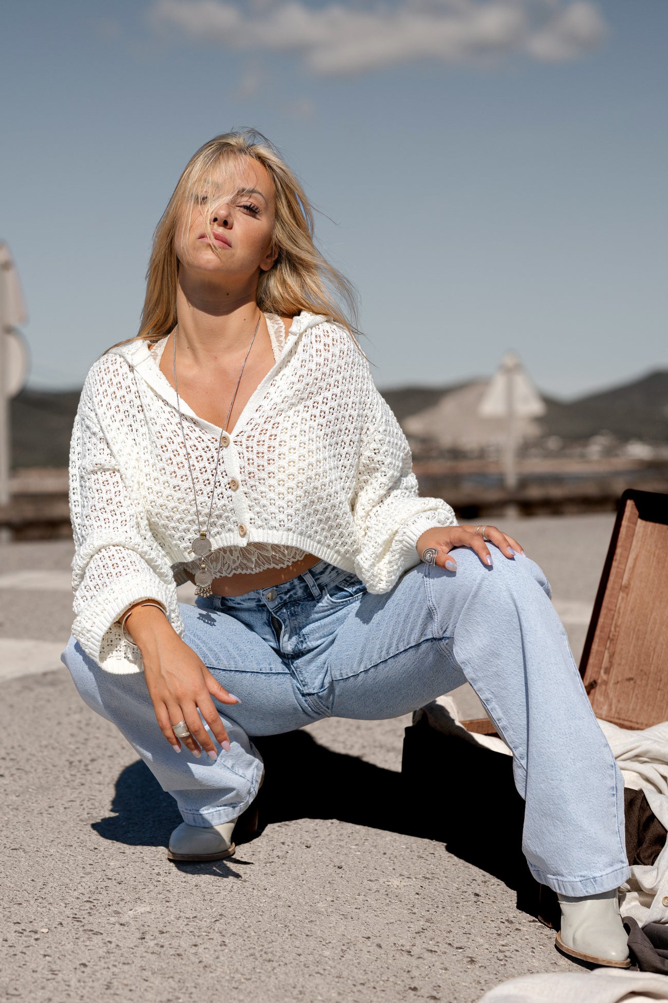 Bohemian item in off white van MOOST Wanted, Brands of Ibiza