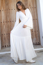 Bohemian jurk in ivory van ibzmode, Brands of Ibiza