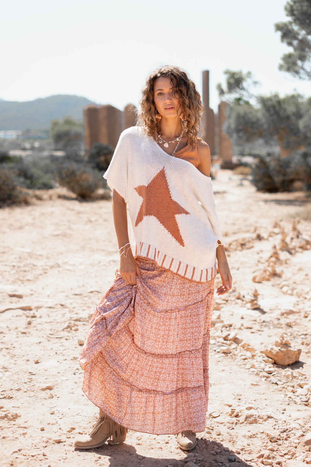 Baggy Jumper Campos Cream